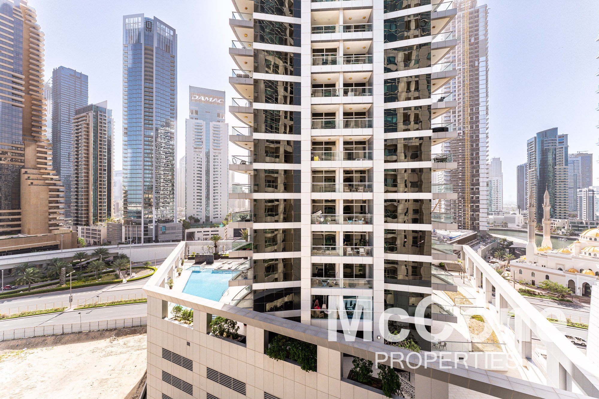 Studio Apartment for Rent in The Royal Oceanic, Dubai Marina — photograph 12 of 12