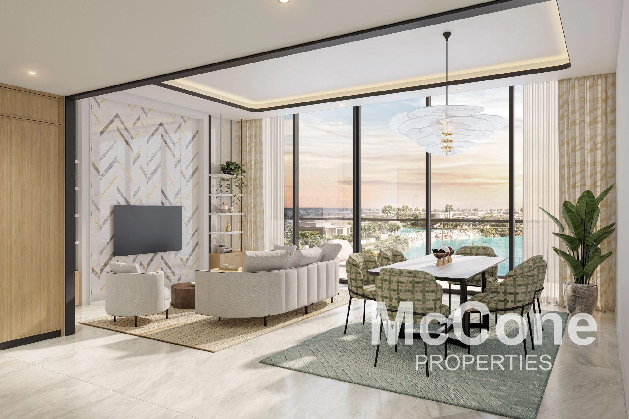 1 Bedroom Apartment for Sale in Azizi Venice 11, Dubai South (Dubai World Central) — photo 3 of 17