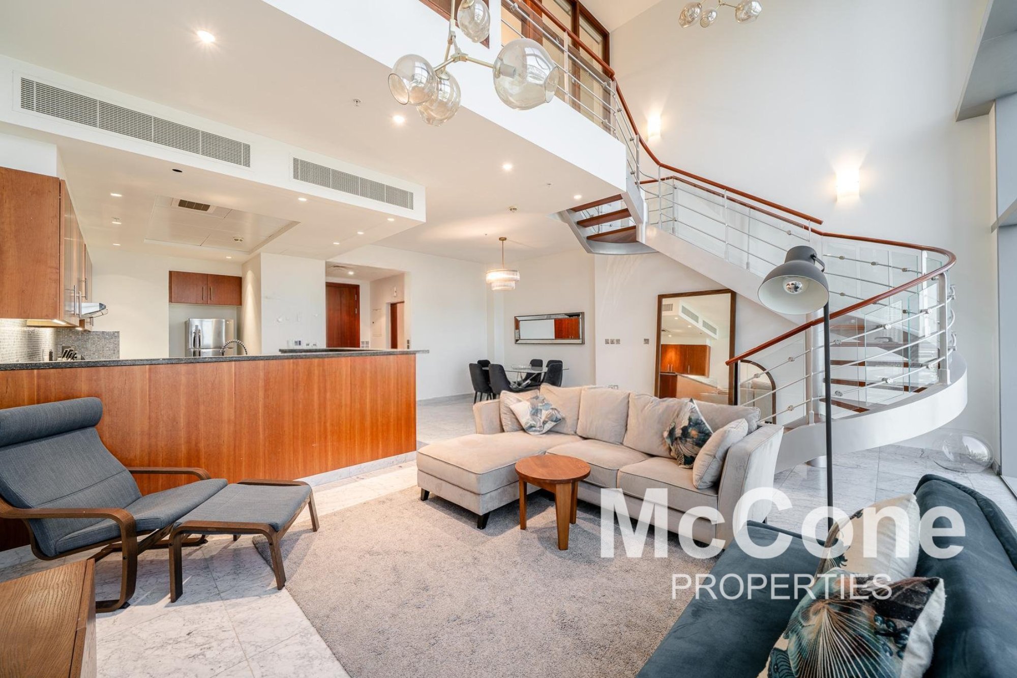 2 Bedroom Duplex for Rent in Central Park Residential Tower, DIFC