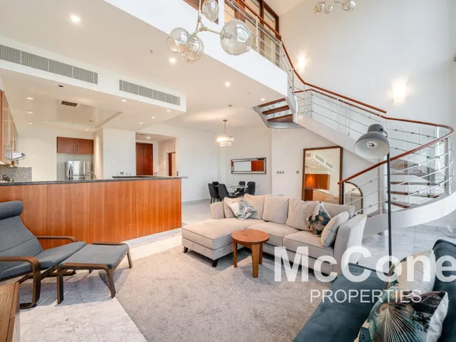 2 Bedroom Duplex for Rent in Central Park Residential Tower, DIFC