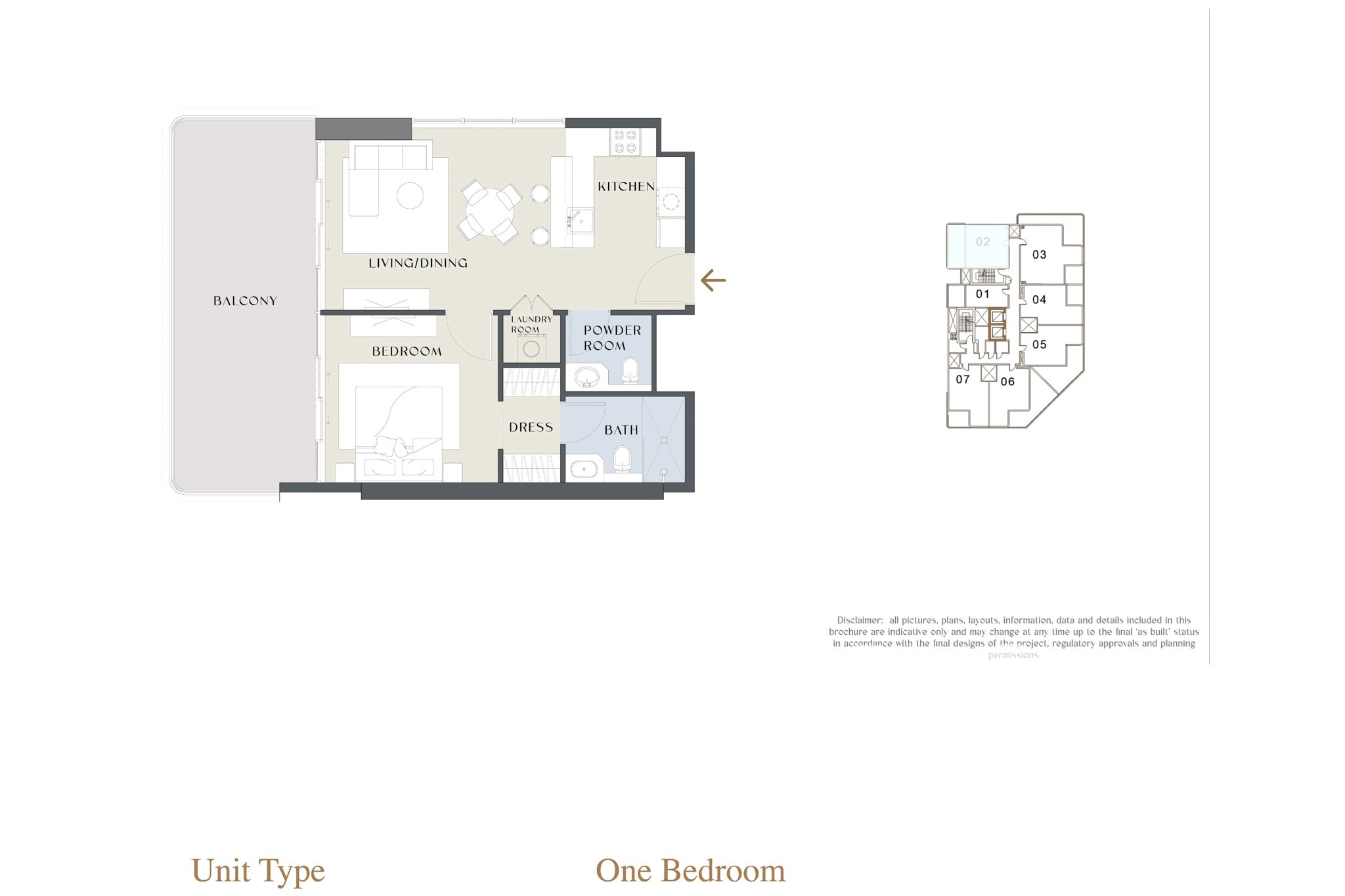 1 Bedroom Apartment for Sale in Chelsea Gardens, Al Satwa — photograph 15 of 15
