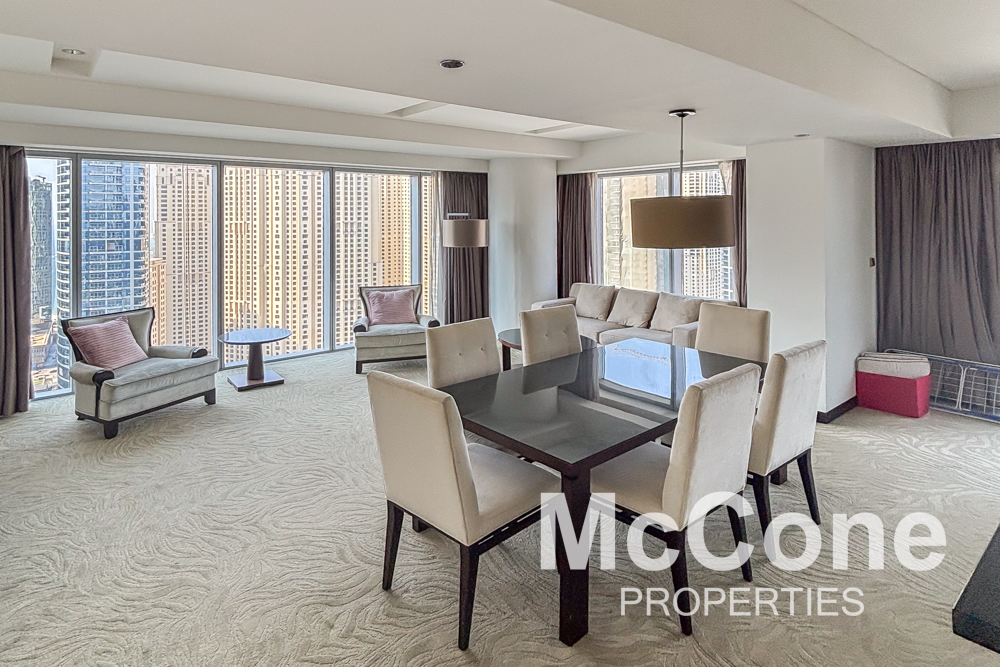 3 Bedroom Apartment for Rent in JW Marriott Hotel Marina, Dubai Marina