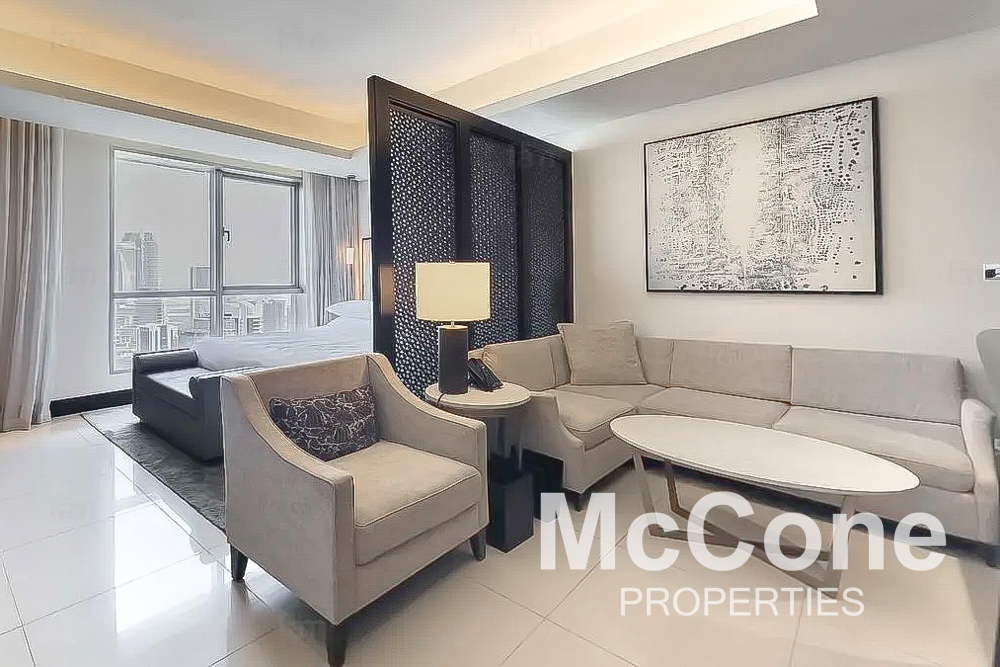 Studio Apartment for Rent in Burj Lake Hotel - The Address DownTown, Downtown Dubai