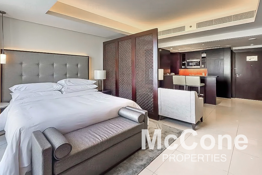 Studio Apartment for Rent in Burj Lake Hotel - The Address DownTown, Downtown Dubai — photo 2 of 11