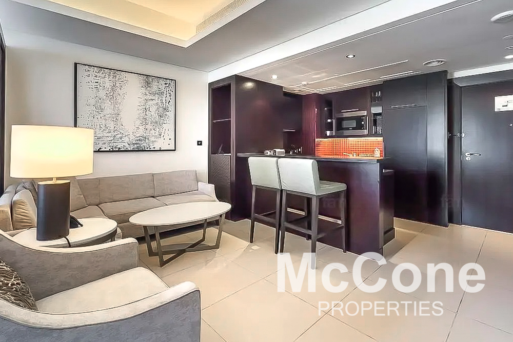 Studio Apartment for Rent in Burj Lake Hotel - The Address DownTown, Downtown Dubai — photo 3 of 11