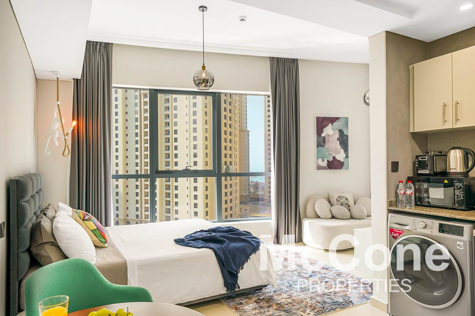Studio Apartment for Rent in Bay Central Tower West, Dubai Marina — photo 5 of 20