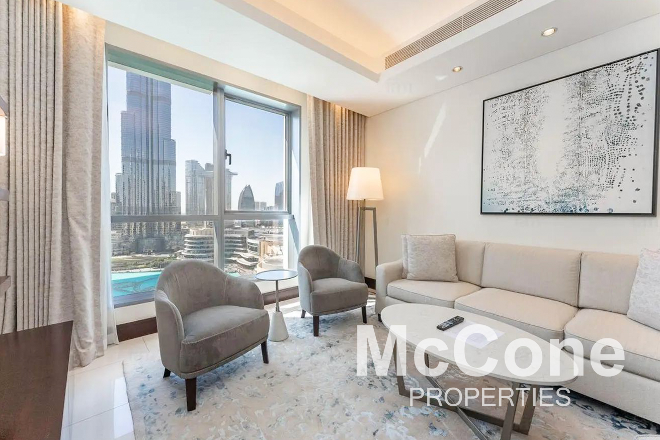 1 Bedroom Apartment for Rent in Burj Lake Hotel - The Address DownTown, Downtown Dubai