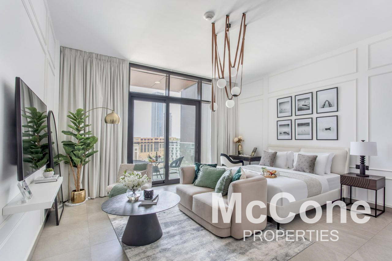 Studio Apartment for Rent in DT1, Downtown Dubai