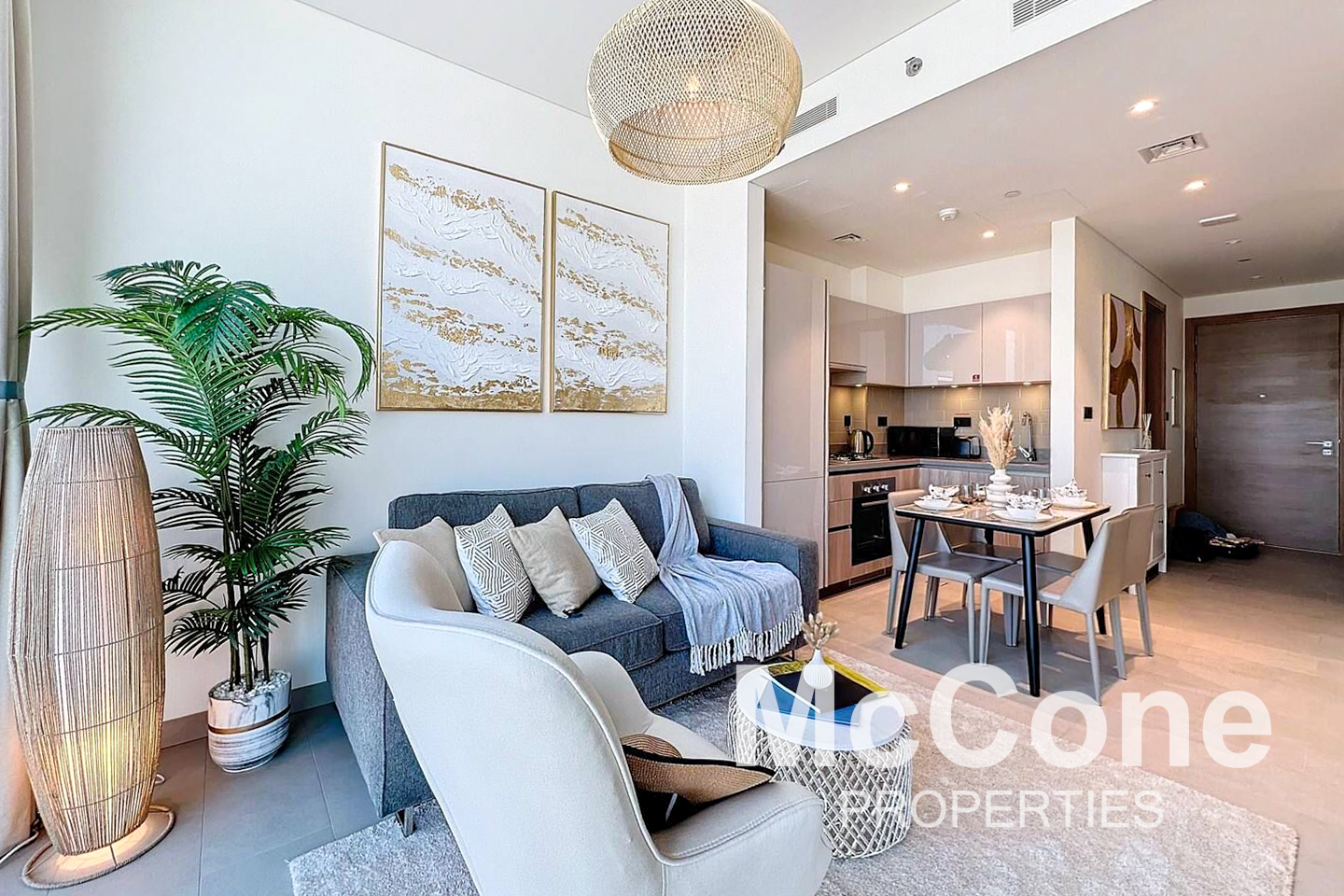 1 Bedroom Apartment for Rent in Sobha Hartland Waves, Mohammed Bin Rashid City — photo 3 of 16