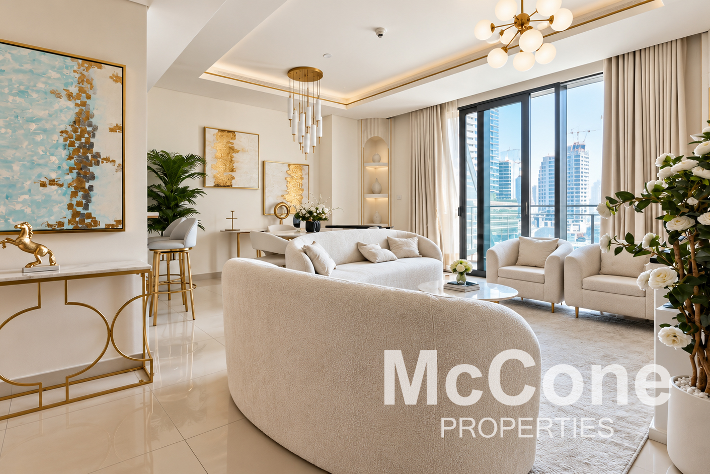 2 Bedroom Apartment for Rent in Boulevard Point, Downtown Dubai — photo 3 of 20