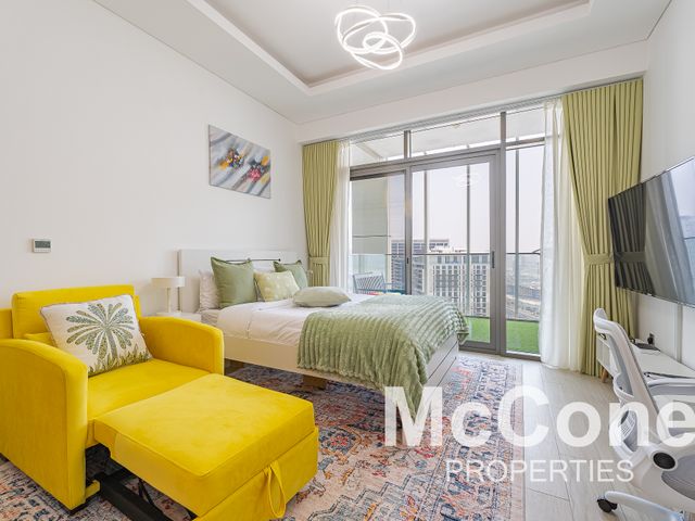 Studio Apartment for Rent in Farhad Azizi Residence, Al Jaddaf