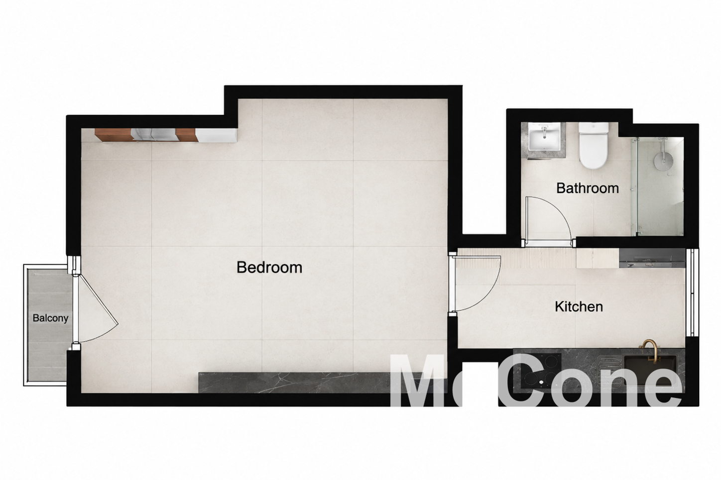 Studio Apartment for Rent in Hyde Walk, Al Satwa — photograph 15 of 15