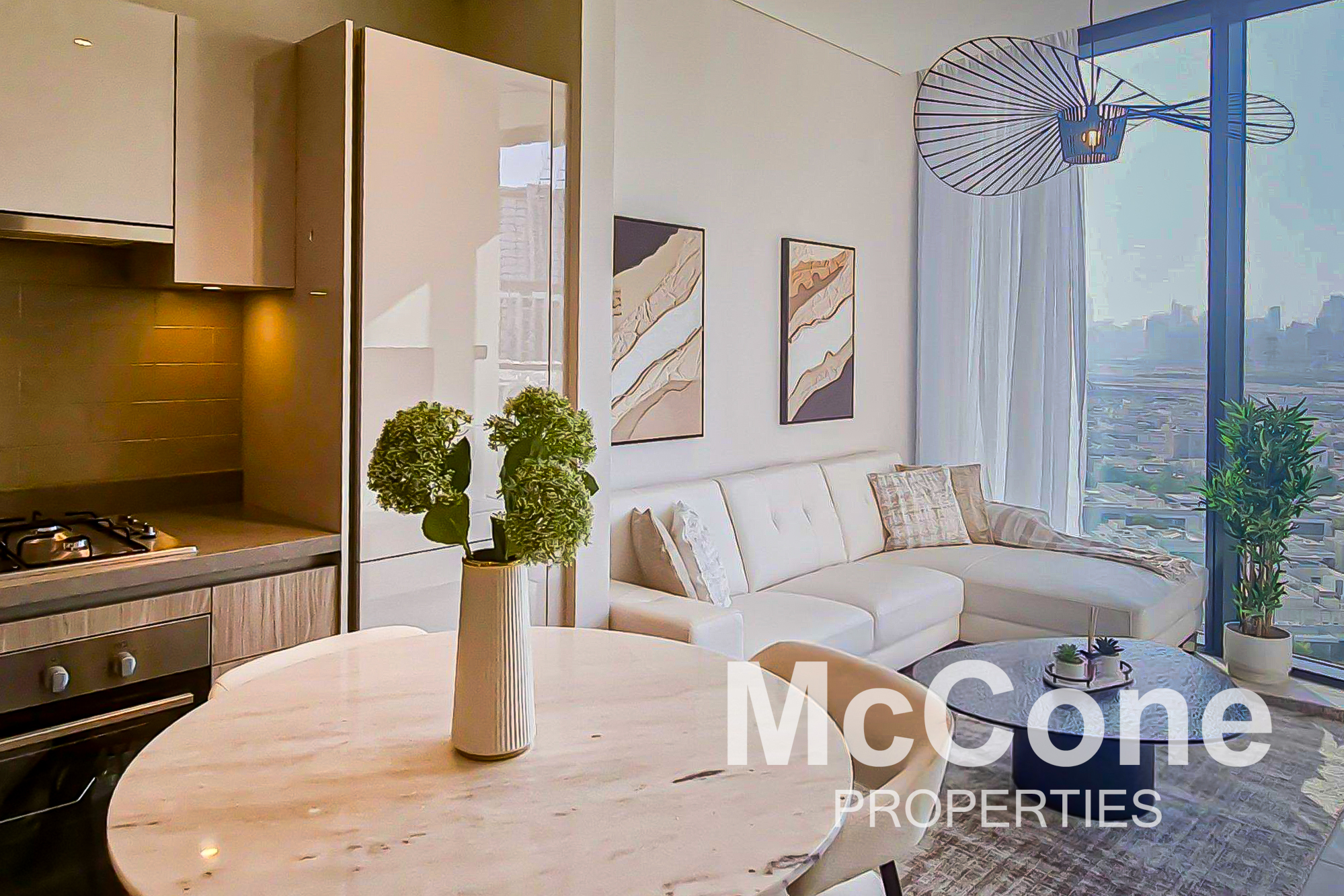 1 Bedroom Apartment for Rent in Sobha Hartland Waves, Mohammed Bin Rashid City — photo 2 of 10