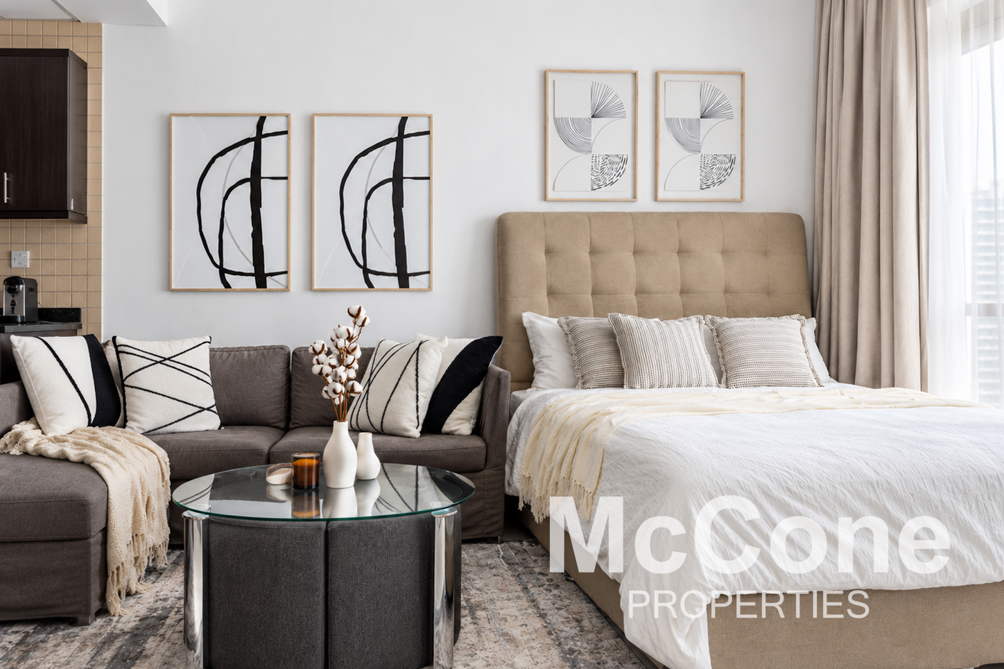 Studio Apartment for Rent in The Royal Oceanic, Dubai Marina — photo 7 of 15