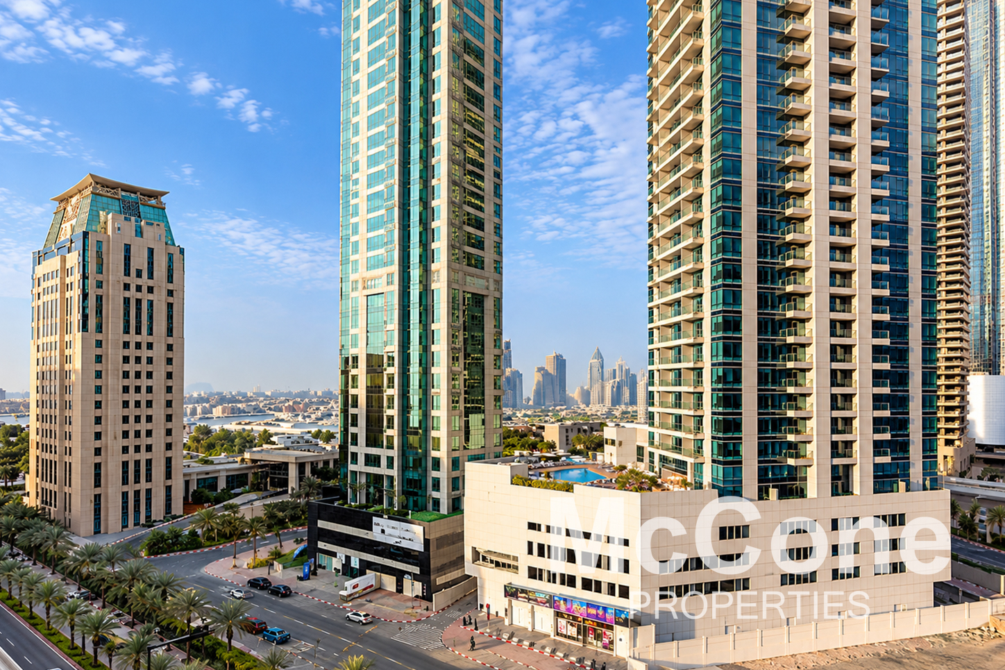 Studio Apartment for Rent in The Royal Oceanic, Dubai Marina — photograph 13 of 15