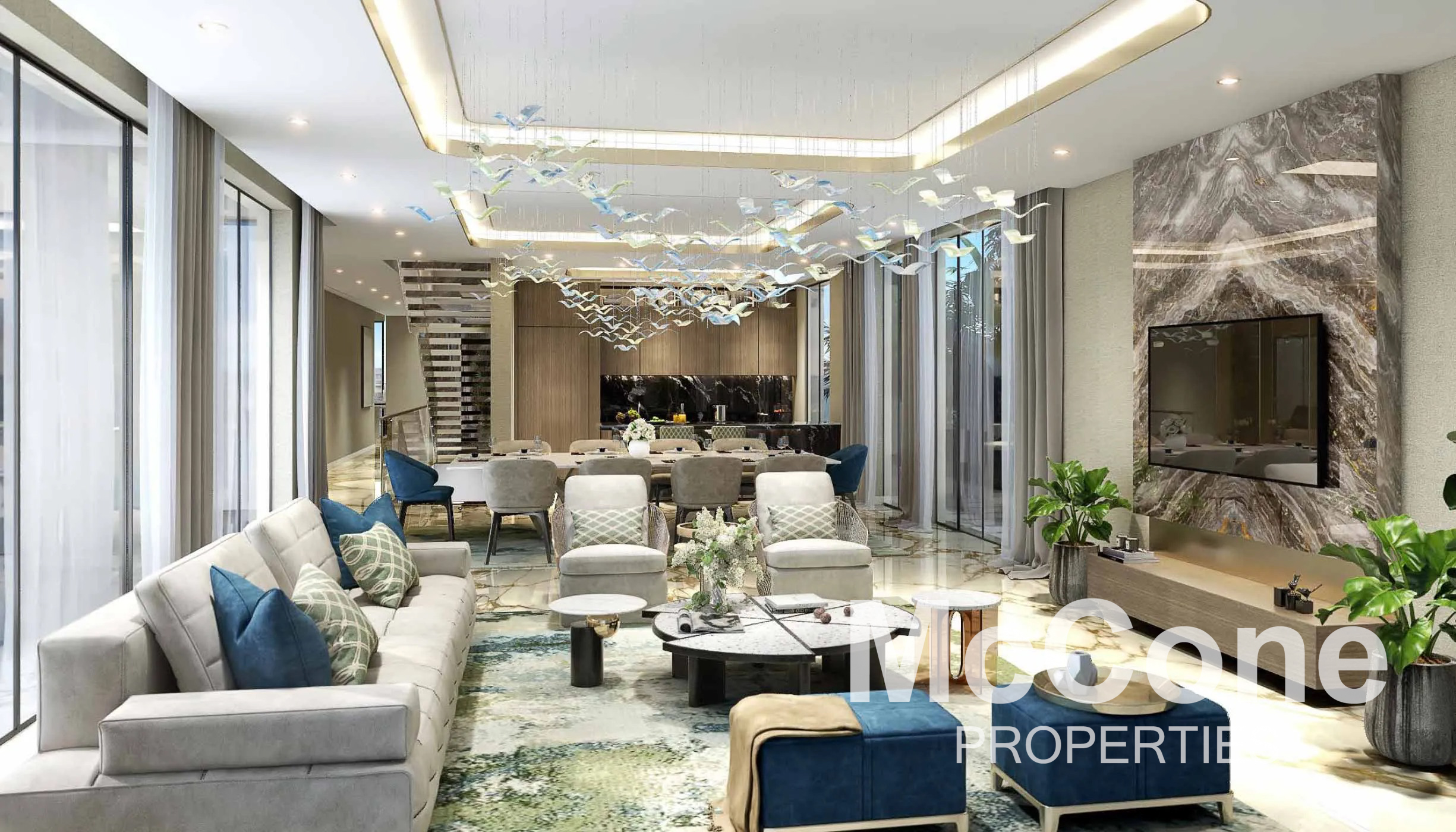4 Bedroom Townhouse for Sale in Bora Bora 3, DAMAC Islands — photo 2 of 11