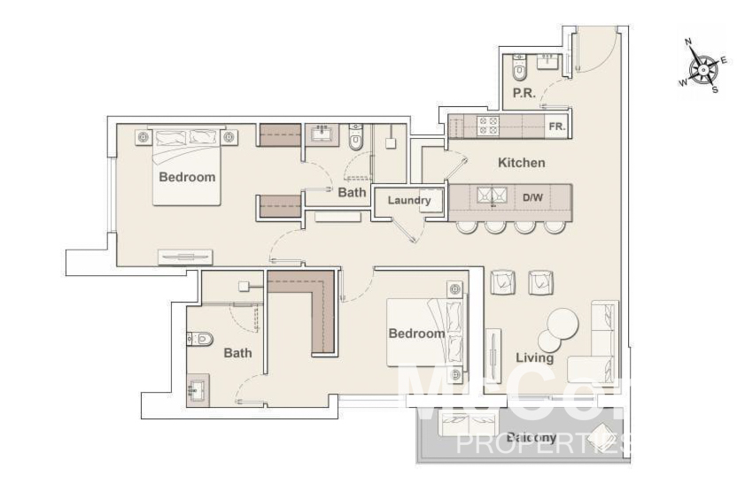2 Bedroom Apartment for Sale in Belgravia Heights 2, Jumeirah Village Circle — photograph 19 of 19
