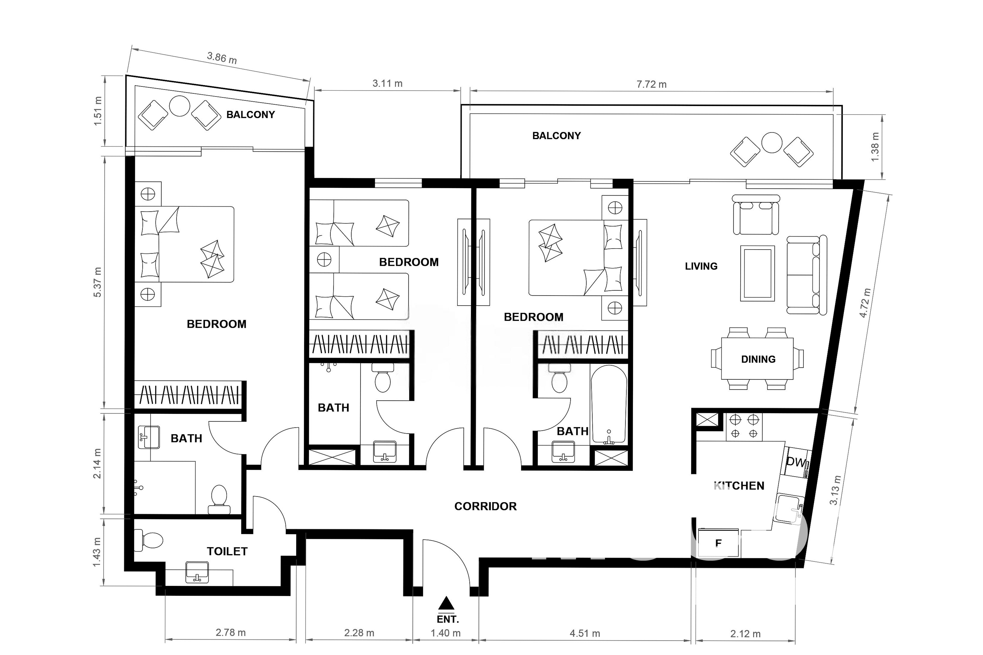 3 Bedroom Apartment for Sale in Bloom Heights A, Jumeirah Village Circle — photograph 23 of 23